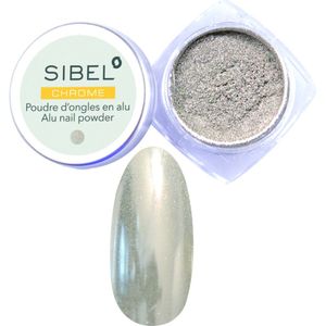 Sibel Chrome Alu Nail Powder Silver Ref.6109041