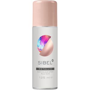 Sibel - Metallic Hair Colour Spray - Kleur: Wit, Zwart, Zilver, Goud, Rosé Goud - 125ml