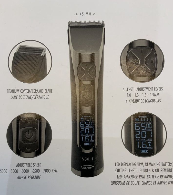 Ultron - Nuska Digital Titanium Clipper - Tondeuse