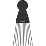 Sibel Metalen Kam voor Kroeshaar Model 2 - Metal Fork Hair Comb for Frizzy Hair