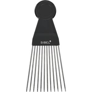 Sibel Metalen Kam voor Kroeshaar Model 2 - Metal Fork Hair Comb for Frizzy Hair