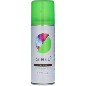 Sibel Fluo Hair Colour Spray Green 125 ml
