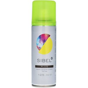 Sibel - Fluo Hair Colour Spray - Geel - 125 ml