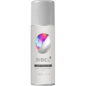 Sibel - Metallic Hair Colour Spray - Kleur: Wit, Zwart, Zilver, Goud, Rosé Goud - 125ml