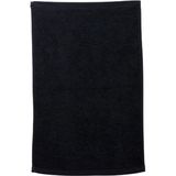 Bobtuo - Katoenen Handdoek Mini - Zwart - 28x45cm