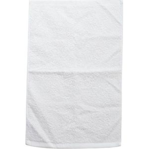 Bobtuo - Katoenen Handdoek Mini - Wit - 28x45cm