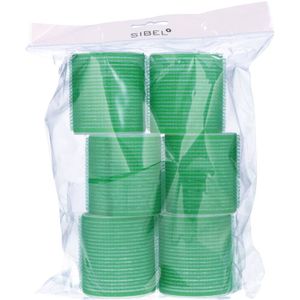 Sibel Kruller Zelfklevend 6st Groen 61mm