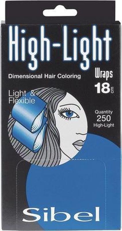 Sibel - High-Light Wraps - Blondeerpapier - 250 Stuks - Zelfklevend