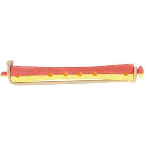 Sibel Permanentkruller Lang 12st Geel Rood 8,5mm