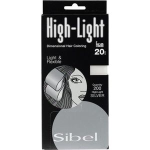 Hi Lite Foam Zilver 200 Stk 9.5x20 Cm