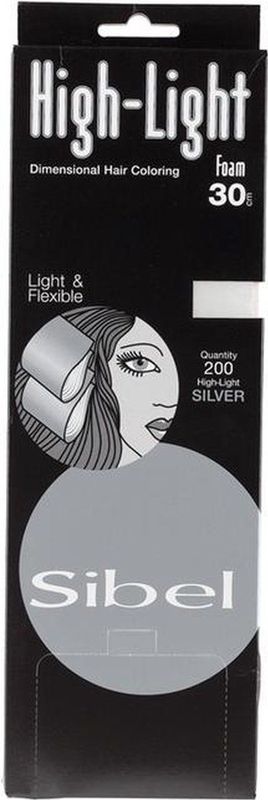 Hi Lite Foam Zilver 200 Stk 9.5x30 Cm