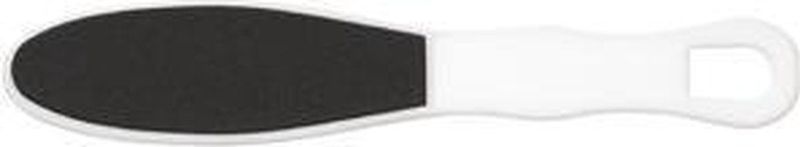 Voetvijl fijne korrel 2 zijdig Sinelco - Wit / Zwart - Kunststof - Voor verwijderen van eelt - 2 zijdig