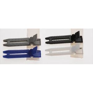 Sibel - Scheidingsklemmen Double Prong - Plastic - 100 stuks