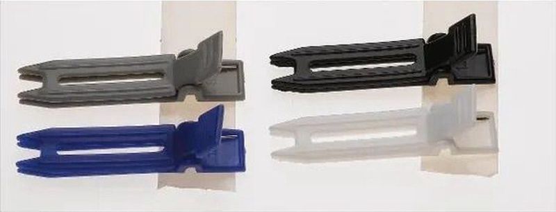 Sibel - Scheidingsklemmen Double Prong - Plastic - 100 stuks