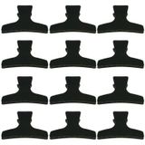 Sibel - Verdeelklemmen - Zwart - Breed - 12 Stuks
