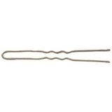 Sibel Postichenaalden geribbeld bruin 70mm-50st