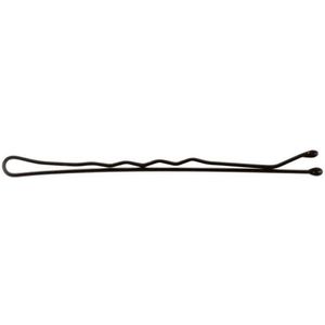 Haarschuifspelden - Gegolfd - Zwart - Doos á 500gr