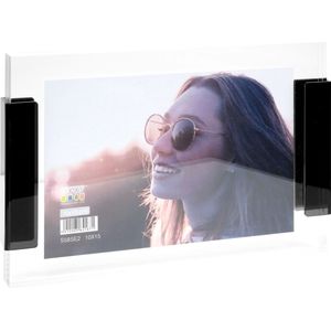 Deknudt Frames fotohouder S58SE2 - transparant - kunststof - 10x15 cm