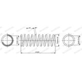 MONROE - SE3528 - Schroefveer - Achteras - 5 jaar garantie - 270 mm lengte - 146 mm buitendiameter