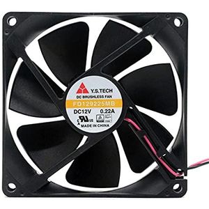 FD129225MB 9CM 9225 12V 2-wire power supply axial cooling fan