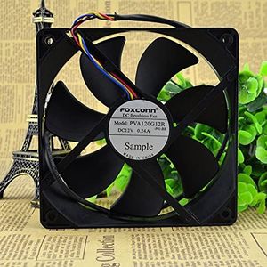 Original PVA120G12R 12V 0.24A 12025 4-wire PWM temperature control fan