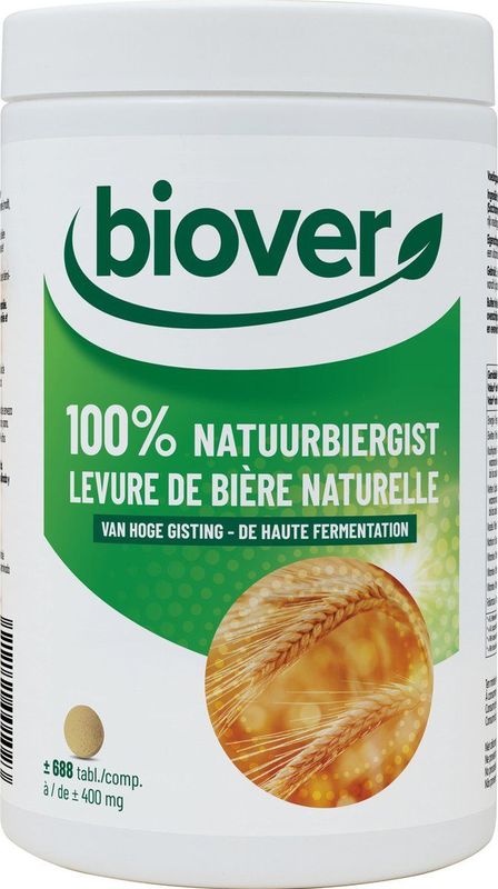 Biover Natuurbiergist 275 gram 650 tabletten