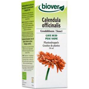 Biover Calendula officinalis - Supplement - Gave huid - Met goudsbloem – Vegan tinctuur - 50 ml