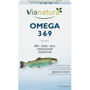 Vianatura Omega 3-6-9 40 capsules