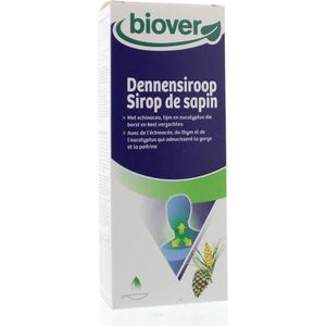 Biover Dennensiroop - Keelverzorging - Hoestdrank met tijm eucalyptus en echinacea – 150 ml