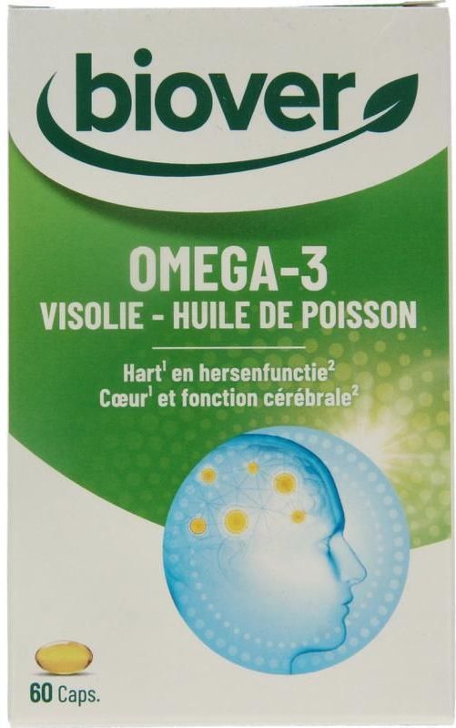 Biover omega 3 visolie 60 capsules