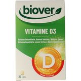 Biover - Vitamine D3 - Vitaminepreparaat - 10 mcg - 30 Capsules