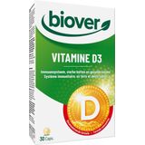 Biover - Vitamine D3 - Vitaminepreparaat - 10 mcg - 30 Capsules