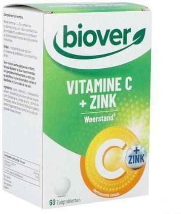Vitamine C + Zink - Zuigtabletten - Vegan - Zonder Gluten en Lactose