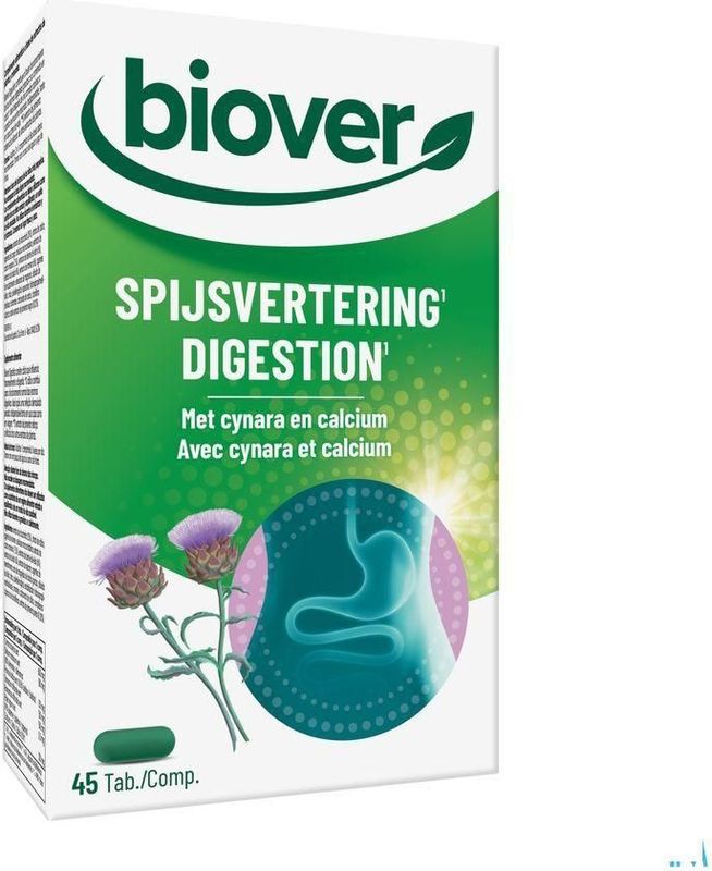 Biover - Spijsvertering - Enzymen - Peperextract - 50 Capsules