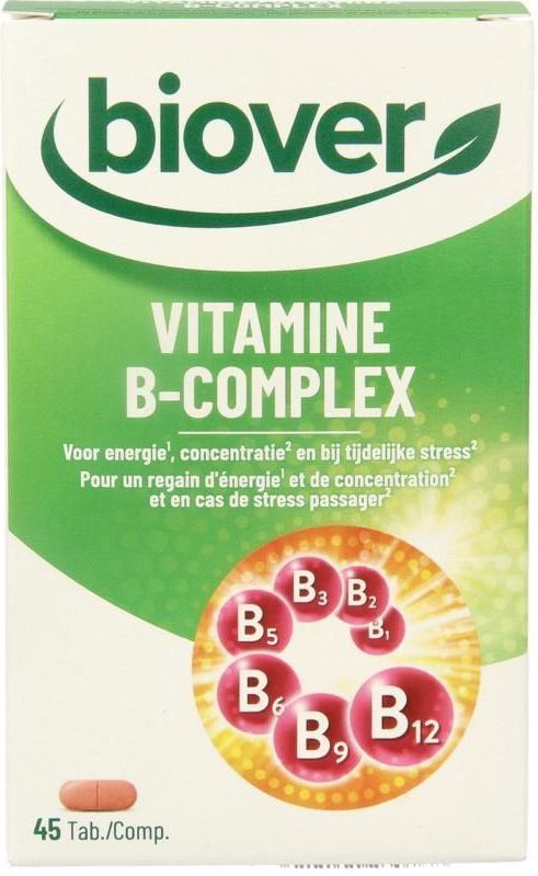 Biover Vitamine B complex all day 45tb