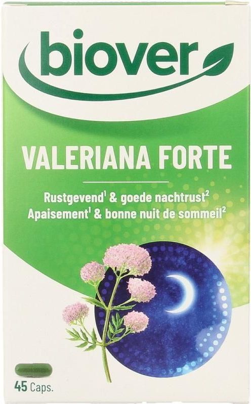 Biover - Valeriana Forte - Kruidenpreparaat - 3 Capsules