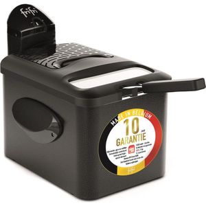 Frifri 1905A DuoFil - Frituurpan - 3,5L - 3200W - Koolstof geur- en vetfilter - Zwart