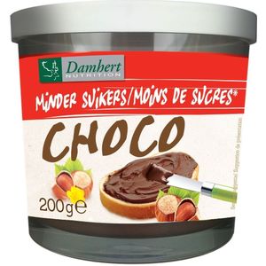 Damhert Chocopasta Hazelnoot (0 Toegevoegde Suikers)