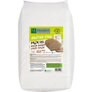 Damhert Glutenvrije Broodmix Bruin 5 kg Pulver