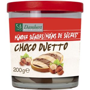 12x Damhert Chocopasta Duetto 200 gr