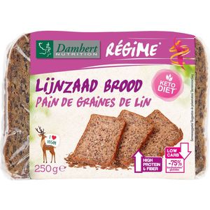 Damhert Low Carb Lijnzaad Brood