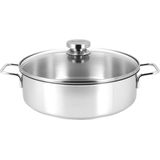 Demeyere - Apollo 7 - Kookpan - 24 cm - Met Glazen Deksel