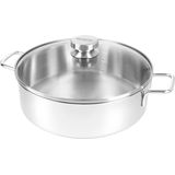 Demeyere - Apollo 7 - Kookpan - 24 cm - Met Glazen Deksel