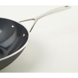Demeyere - Alu Pro 5 - Wok - 30 cm - Aluminium - Ceraforce Antiaanbaklaag