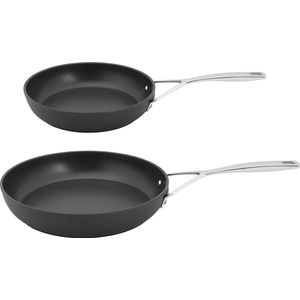 Demeyere - Alu Pro Dura Glide - Koekenpannenset - Titanium - 20 & 24cm