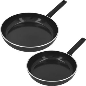 Demeyere Alu Comfort 3 Koekenpan Set - 24 cm + 28 cm - PTFE-vrij