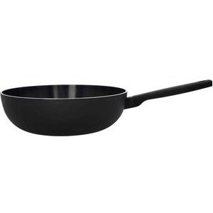 Demeyere Alu Comfort 3 Wokpan – Wokpan Inductie – Ceraforce Keramische Antikleeflaag – 28 cm – PTFE en PFAS vrij