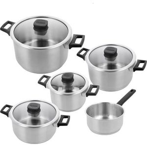 Demeyere Pannenset Comfort 3 Vintage 5 delig ( Geschikt voor inductie )
