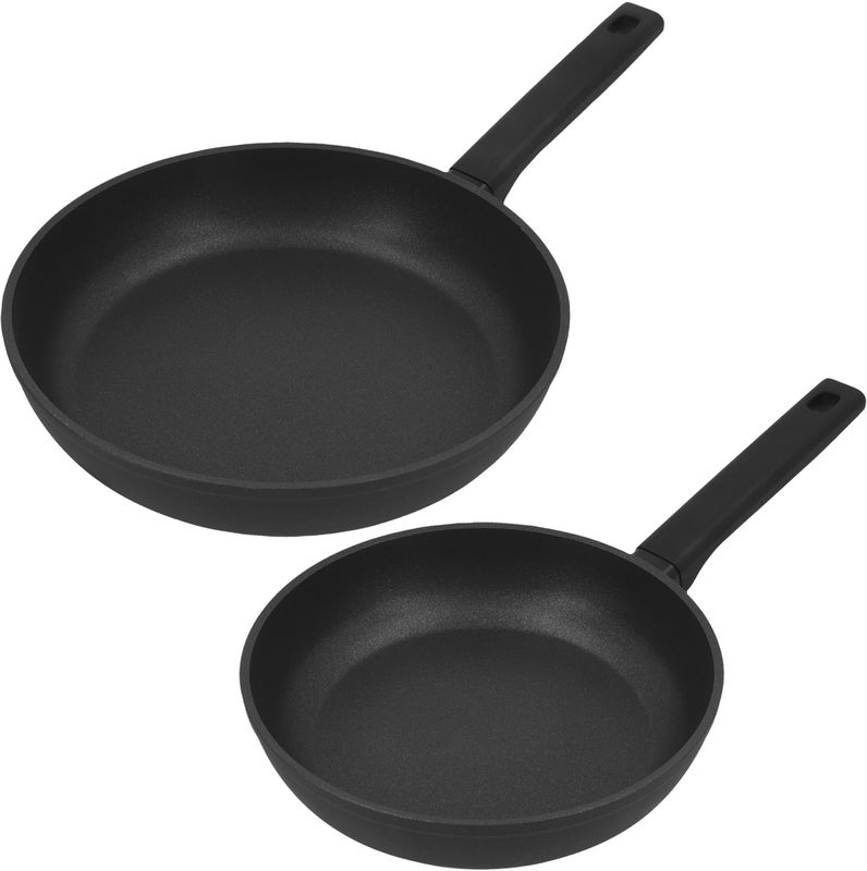 Demeyere Alu Comfort 3 Koekenpan - Duraslide Anti Aanbak Pan - Inductie - Pannenset 20 cm + 24 cm