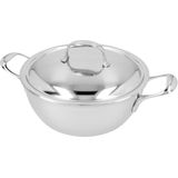 Demeyere Atlantis Conische Braadpan met Deksel, 24cm